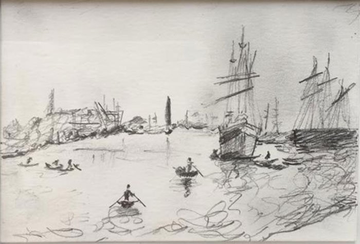 Pietsjanke Fokkema, De haven
