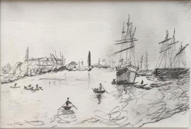 Pietsjanke Fokkema, De haven