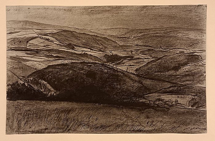 Cor Hund, Landschap