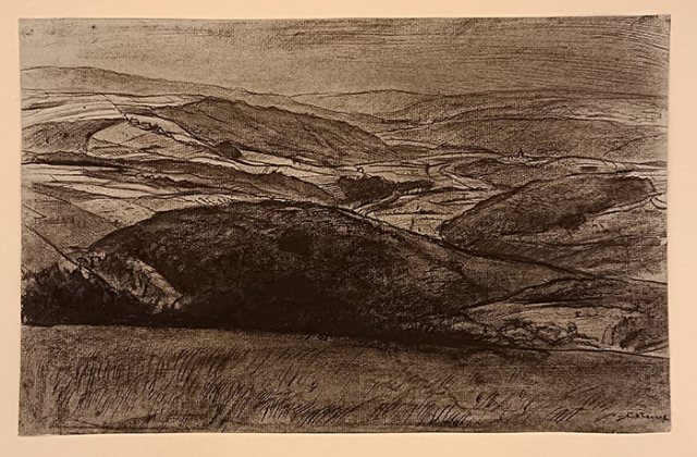 Cor Hund, Landschap